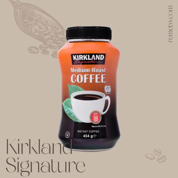 Costco好市多即溶咖啡粉推薦：Kirkland Signature 科克蘭 即溶咖啡粉　454g/NT$215