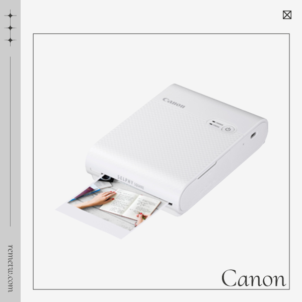 口袋相印機推薦－Canon SELPHY SQUARE QX10掌上型相片相印機 NT$4590