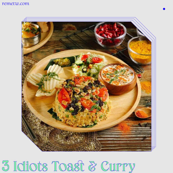 台北蔬食/素食便當推薦：3 Idiots Toast & Curry 三個傻瓜印度蔬食