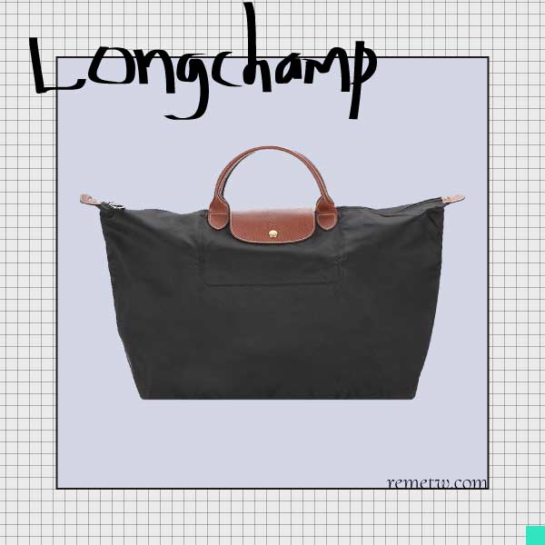 大容量行李袋推薦：Longchamp LE PLIAGE 短把手提旅行袋 NT$3,199
