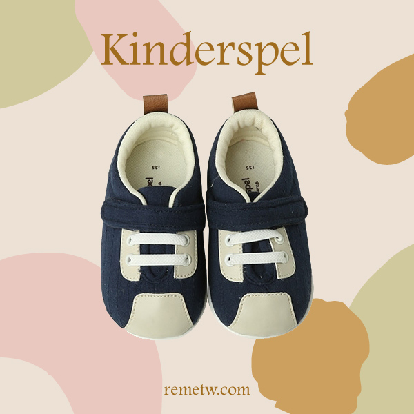 嬰兒學步鞋品牌推薦－Kinderspel 輕柔細緻郊遊趣休閒學步鞋 NT$1490