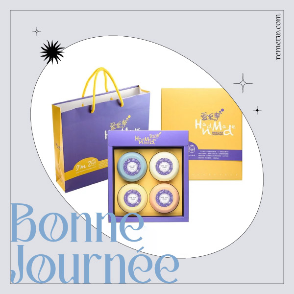 手工肥皂禮盒推薦：愛皂事Bonne Journée－愛的圓舞曲禮盒 NT$480