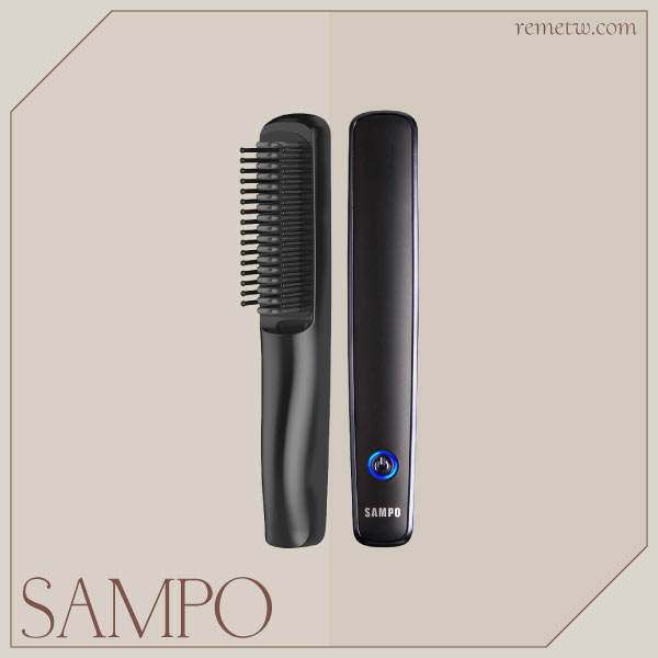 電熱直髮梳推薦：SAMPO聲寶 ION負離子無線造型梳HC-Z2001L NT$799