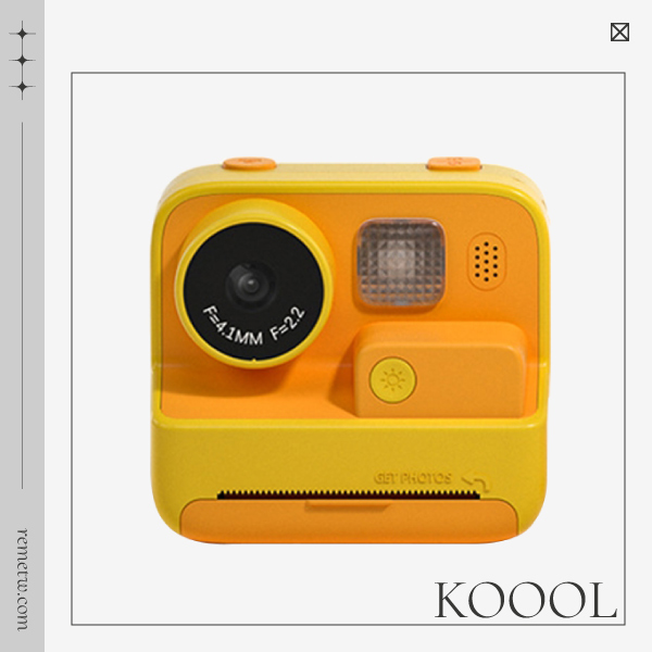 口袋相印機推薦－KOOOL K27 兒童打印相機 NT$2590