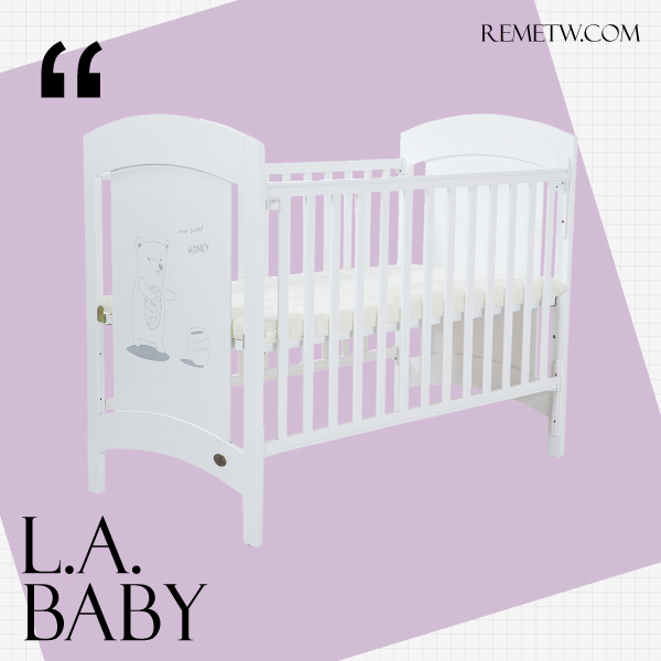 平價嬰兒床推薦－L.A. Baby  Austin奧斯汀嬰兒中床/幼兒中床NT$5250