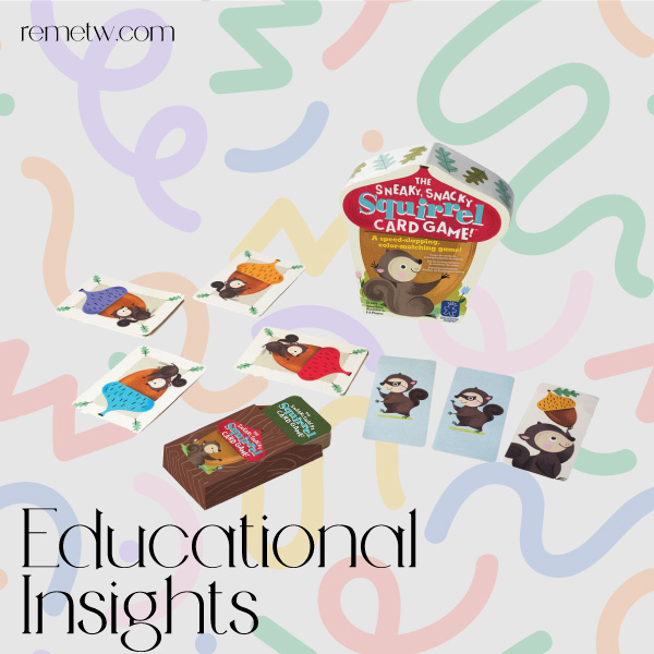 兒童益智玩具推薦6：Educational Insights 美國兒童益智桌遊小松鼠遊戲卡 NT$550
