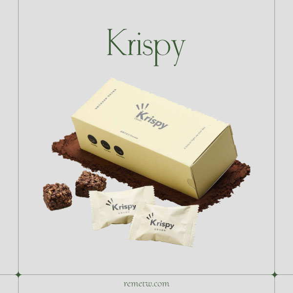 高蛋白零食推薦－Krispy 營養脆米巧克力 15入/NT$460