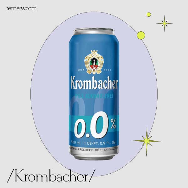 全聯、7-11無酒精啤酒推薦：德國Krombacher科倫堡 0.0%零酒精啤酒飲料 500mlx4罐/NT$339 