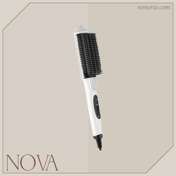 電熱直髮梳推薦：NOVA 負離子防燙造型電熱梳 NT$490