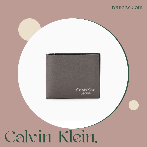男用皮夾推薦平價品牌：Calvin Klein