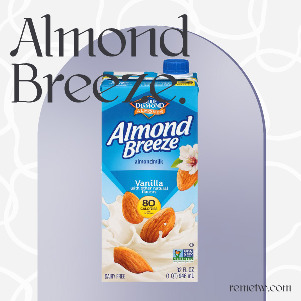 植物奶/燕麥奶推薦10：BLUE DIAMOND Almond Breeze香草杏仁飲 1890ml/NT$159