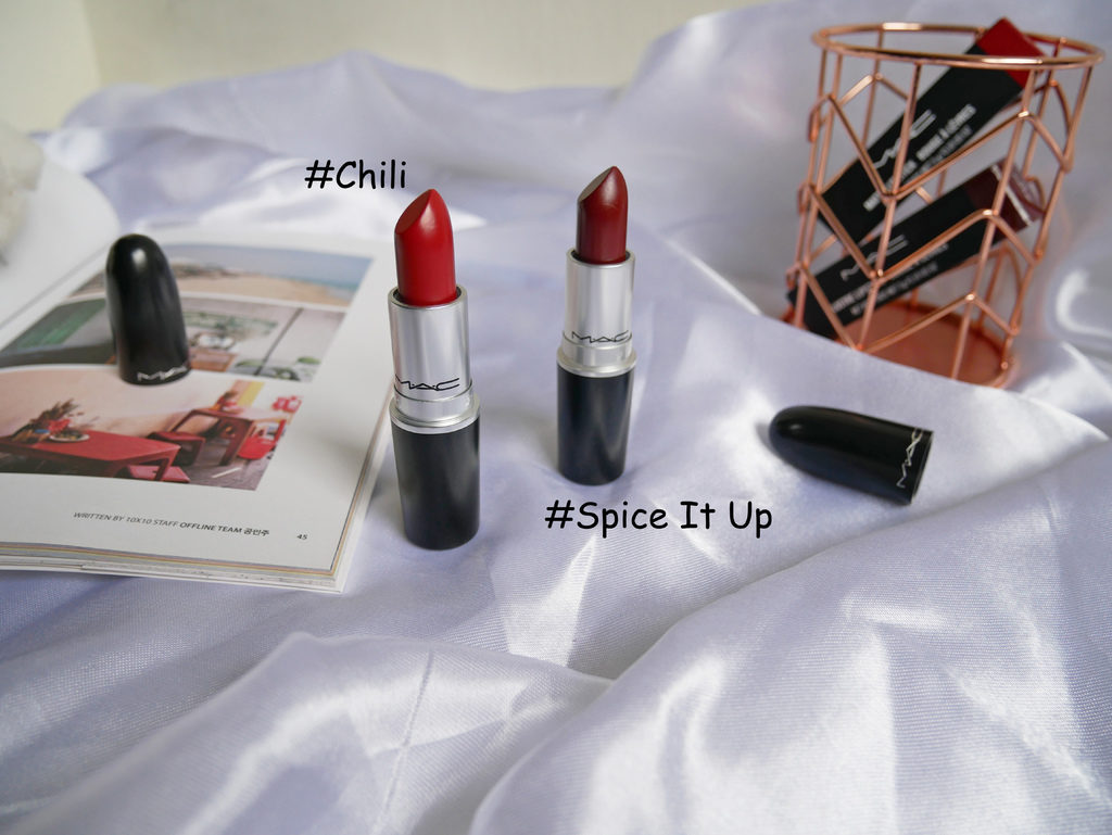 專欄∥M.A.C 大勢中藥色唇膏 #Chili、#Spice It Up！超顯白時尚中藥色子彈唇膏