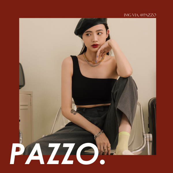 Bra Top推薦：Pazzo IN THING 2.0 單肩BRA TOP(維納斯女神款)　NT$590