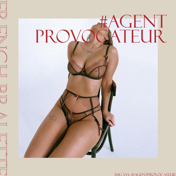 法式內衣品牌推薦：Agent Provocateur